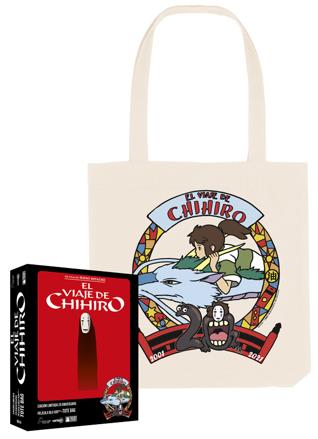 carátula El Viaje de Chihiro - Edición Tote Bag Blu-ray 1
