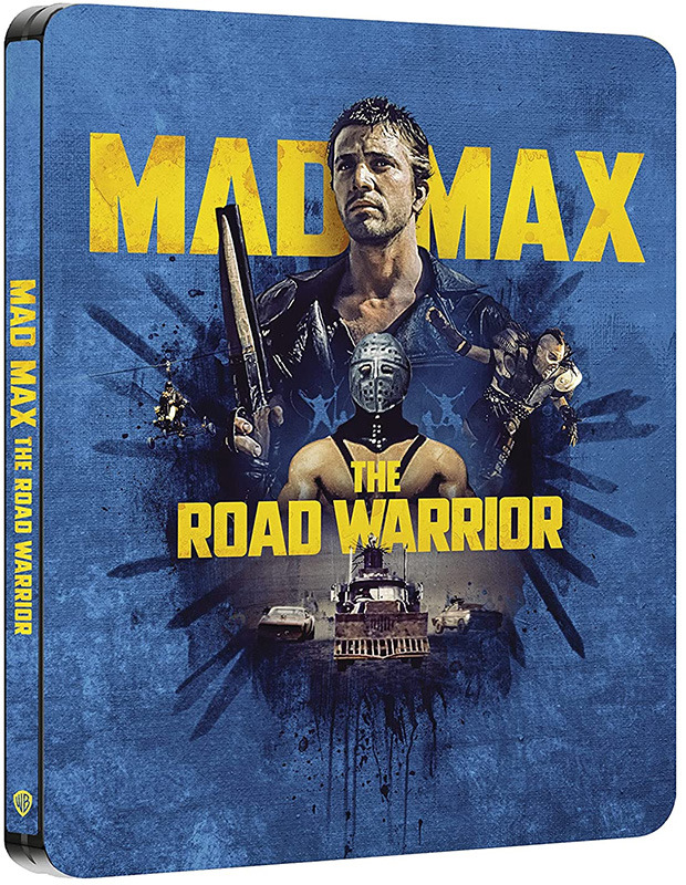 carátula Mad Max 2, El Guerrero de la Carretera - Edición Metálica Ultra HD Blu-ray 1