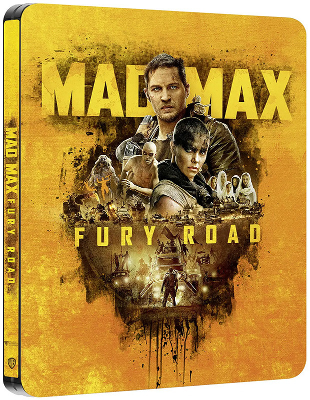 carátula Mad Max: Furia en la Carretera - Edición Metálica Ultra HD Blu-ray 1