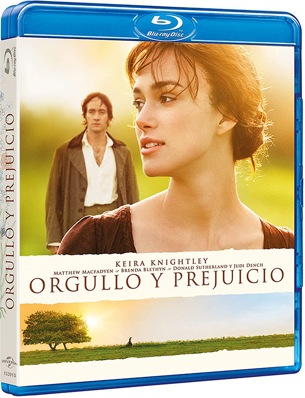 carátula Orgullo y Prejuicio Blu-ray 1