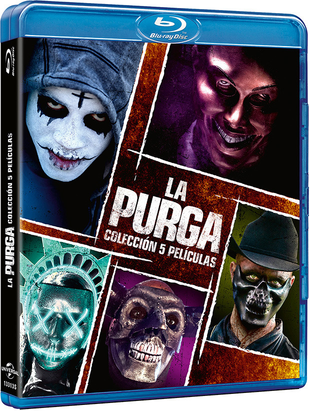 carátula La Purga - Colección 5 Películas Blu-ray 2