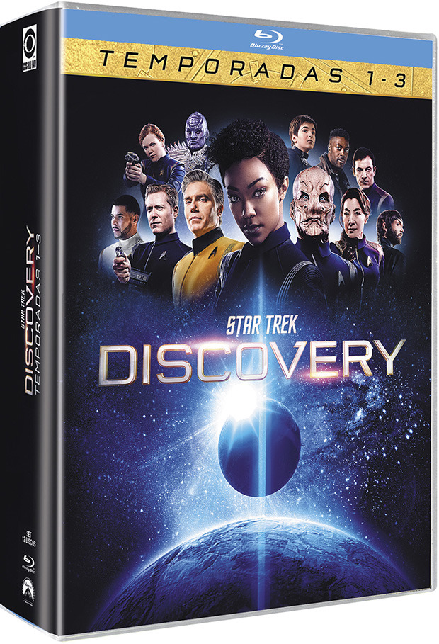 carátula Star Trek: Discovery - Temporadas 1 y 2 Blu-ray 1