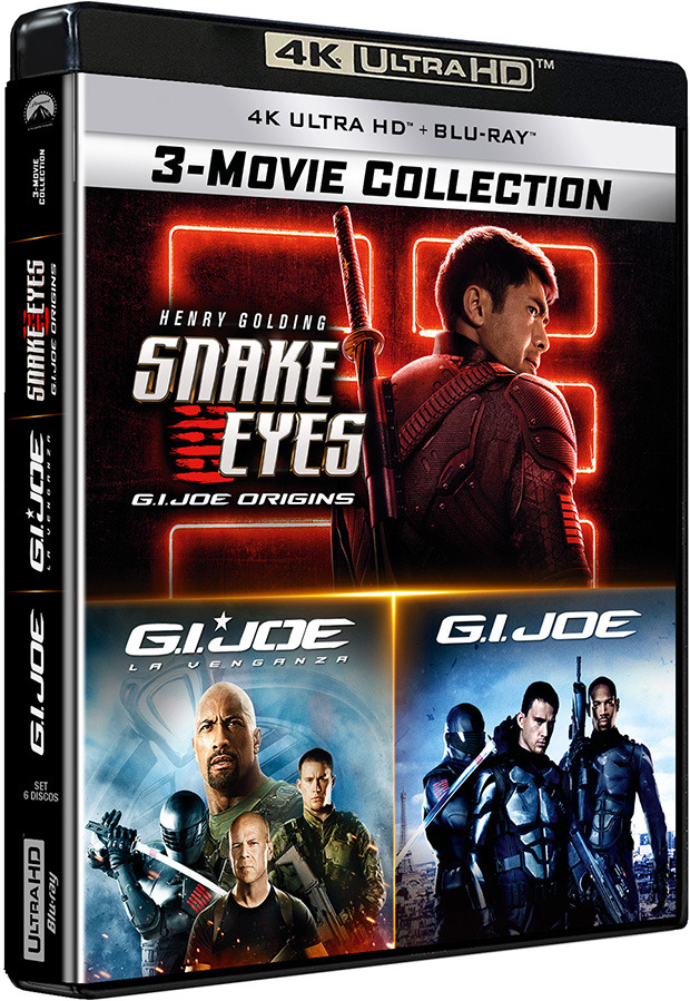carátula G.I. Joe: Colección 3 Películas Ultra HD Blu-ray 1
