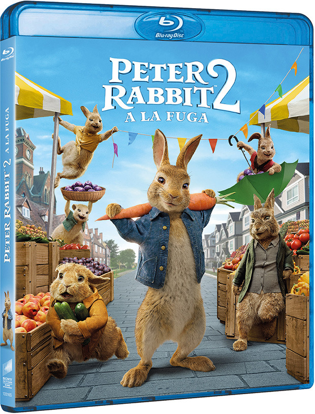 carátula Peter Rabbit 2: A la Fuga Blu-ray 1