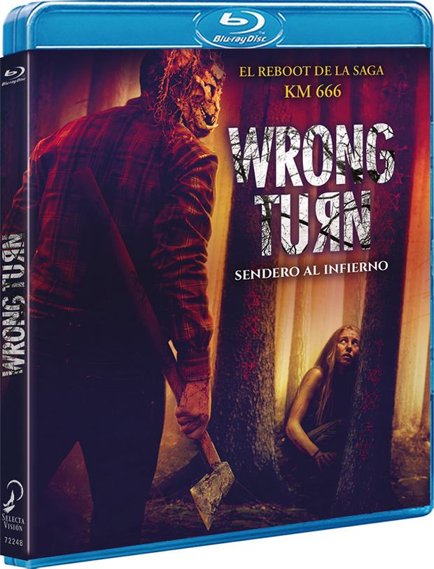 carátula Wrong Turn: Sendero al Infierno Blu-ray 1