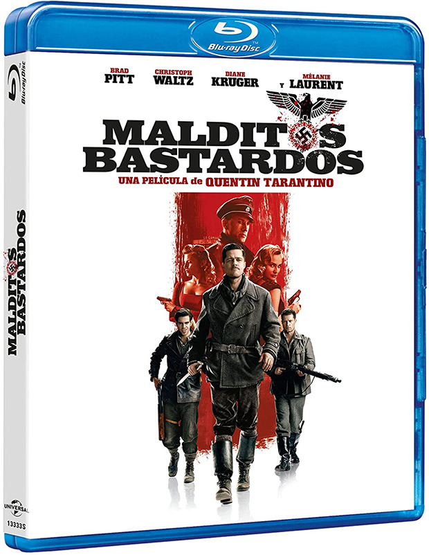 carátula Malditos Bastardos Blu-ray 1