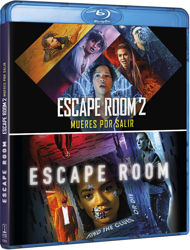 carátula Pack Escape Room + Escape Room 2: Mueres por Salir Blu-ray 1