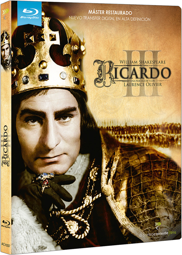 carátula Ricardo III Blu-ray 1