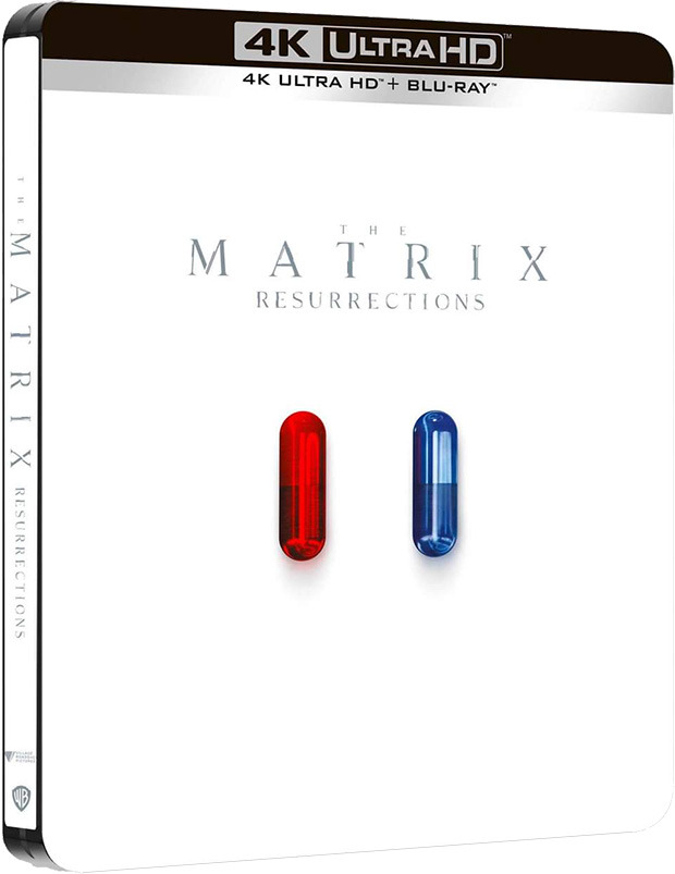 carátula Matrix Resurrections - Edición Metálica Ultra HD Blu-ray 1