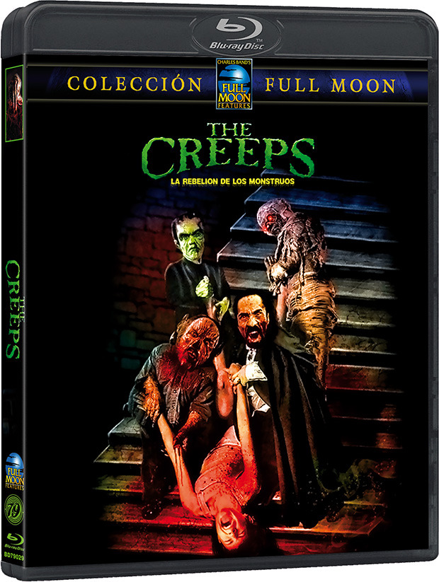 carátula The Creeps (La Rebelión de los Monstruos) Blu-ray 1