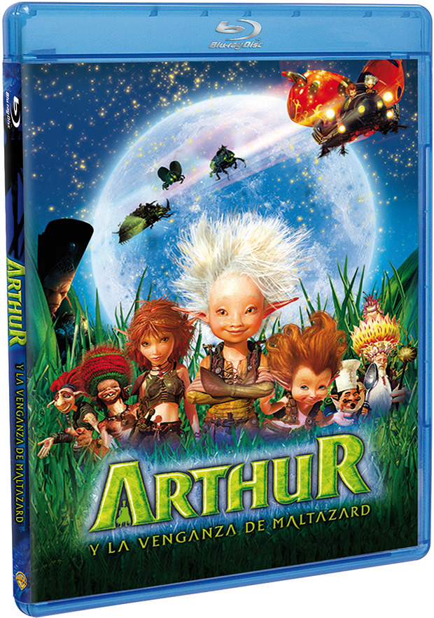 carátula Arthur y la Venganza de Maltazard Blu-ray 2