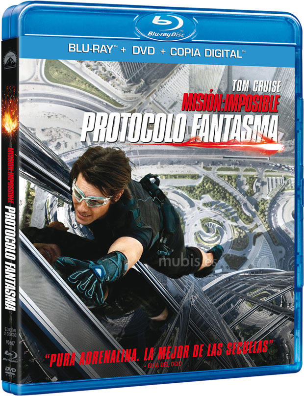 carátula Misión: Imposible - Protocolo Fantasma Blu-ray 1