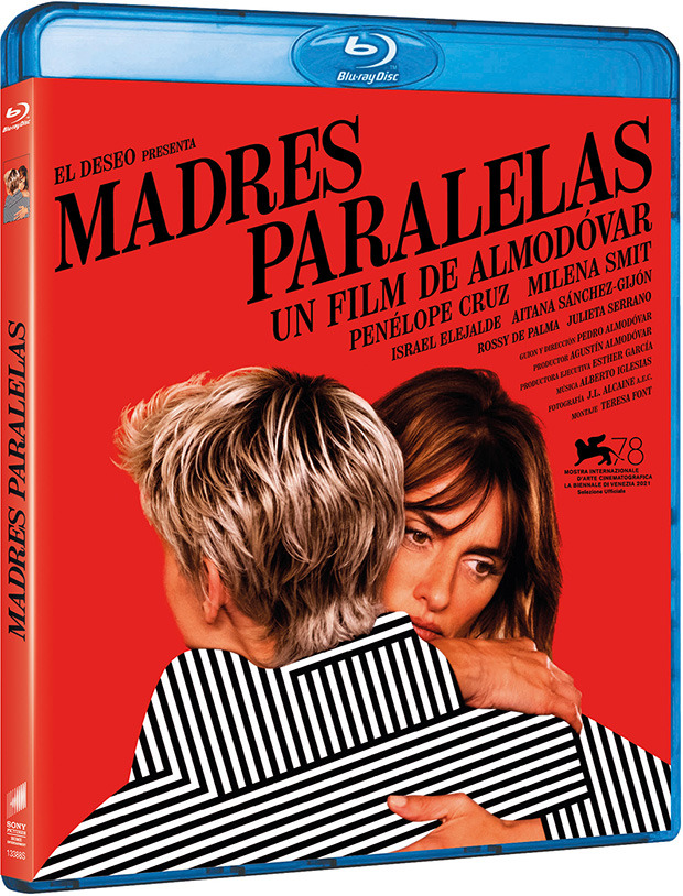 carátula Madres Paralelas Blu-ray 1