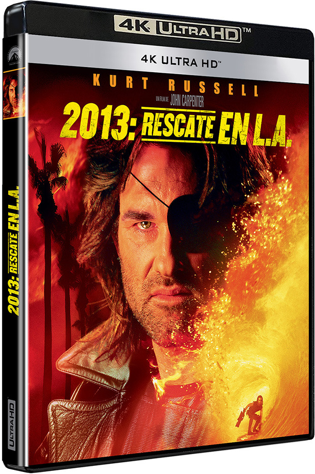 carátula 2013: Rescate en L.A. Ultra HD Blu-ray 1