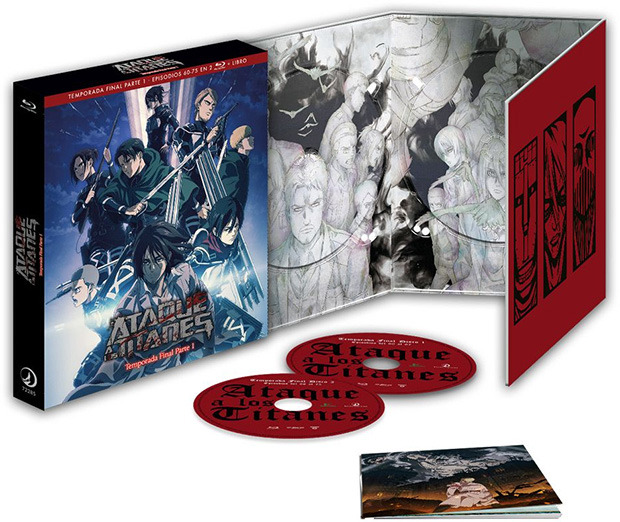 carátula Ataque a los Titanes - Temporada Final Parte 1 (Edición Coleccionista) Blu-ray 1