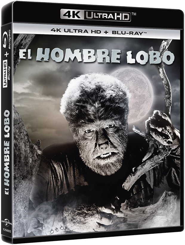 carátula El Hombre Lobo Ultra HD Blu-ray 1