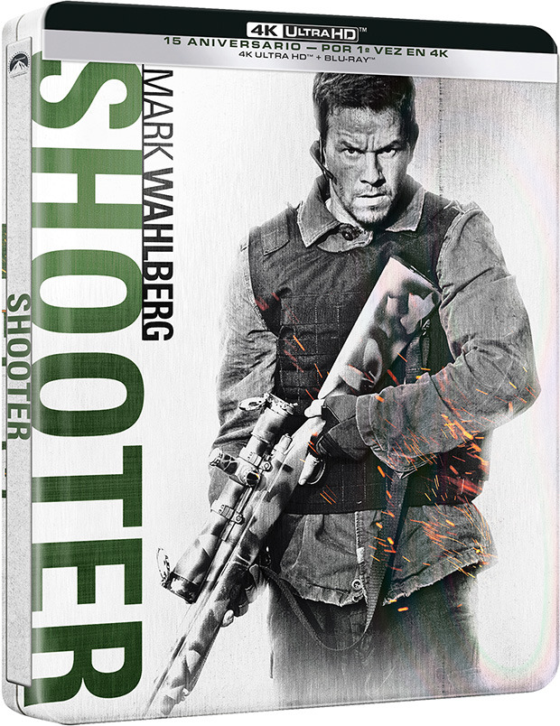 carátula Shooter: El Tirador - Edición Metálica Ultra HD Blu-ray 1