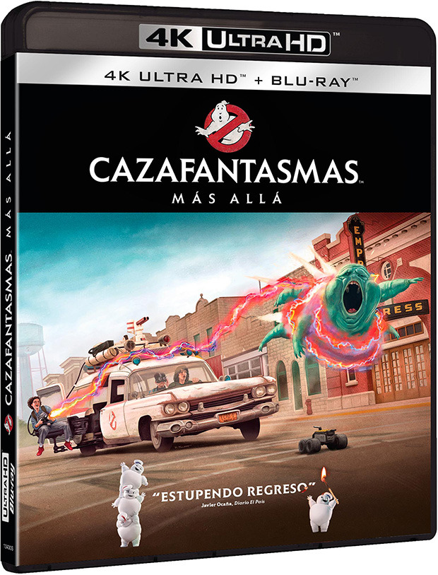 carátula Cazafantasmas: Más Allá Ultra HD Blu-ray 1