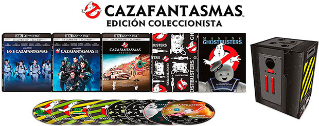 carátula Pack Cazafantasmas - Edición Coleccionista Ultra HD Blu-ray 1