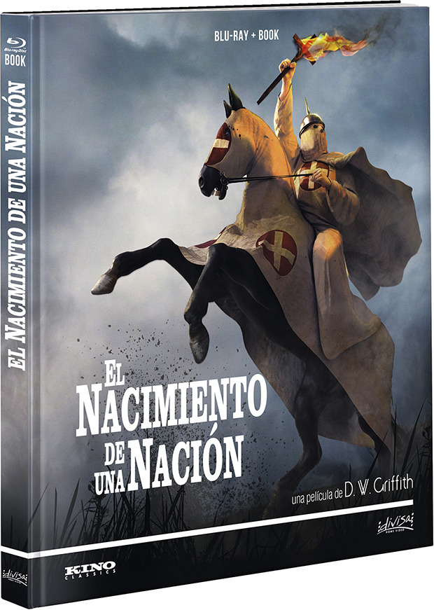 carátula El Nacimiento de una Nación - Edición Libro Blu-ray 1