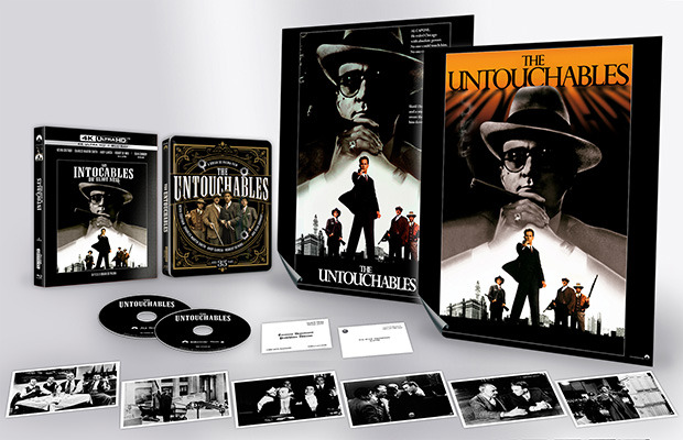 carátula Los Intocables de Eliot Ness - Edición Metálica Ultra HD Blu-ray 1