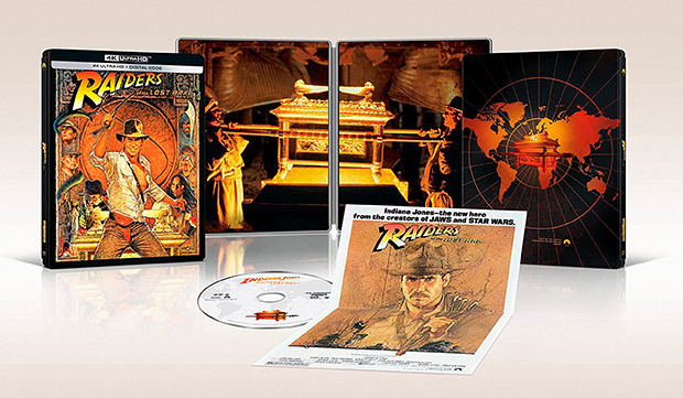 Indiana Jones en Busca del Arca Perdida - Edición Metálica Ultra HD Blu-ray