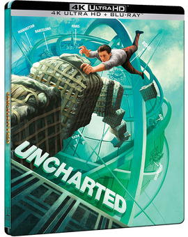 Uncharted en Steelbook en UHD 4K