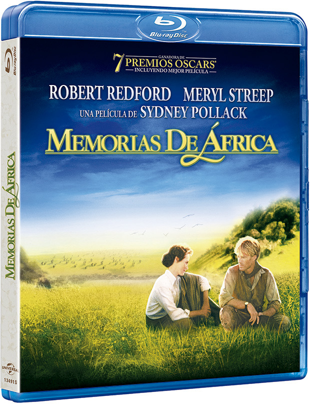 carátula Memorias de África Blu-ray 1