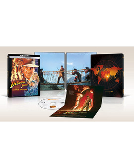 Indiana Jones y El Templo Maldito en Steelbook en UHD 4K