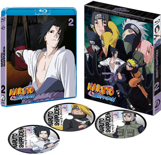 carátula Naruto Shippuden - Box 1 (Edición Coleccionista) Blu-ray 1