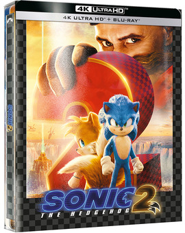 Sonic 2: La Película en Steelbook en UHD 4K