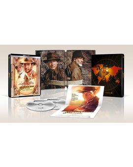 Indiana Jones y La Última Cruzada en Steelbook en UHD 4K