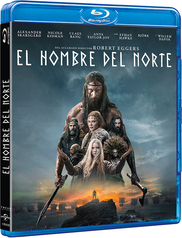 carátula El Hombre del Norte Blu-ray 1