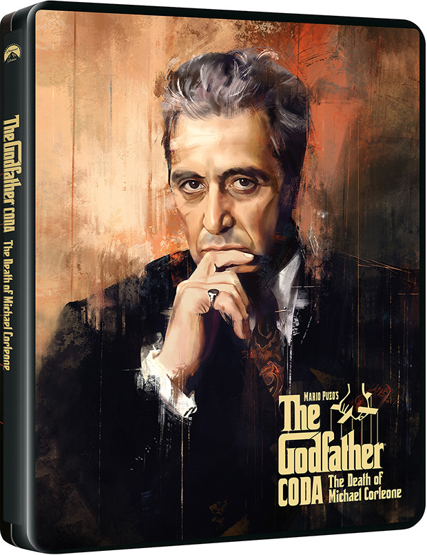 carátula El Padrino de Mario Puzo, Epílogo: La Muerte de Michael Corleone - Edición Metálica Ultra HD Blu-ray 1