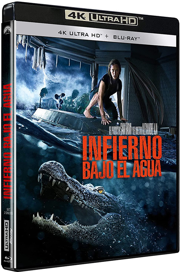 carátula Infierno Bajo el Agua Ultra HD Blu-ray 1