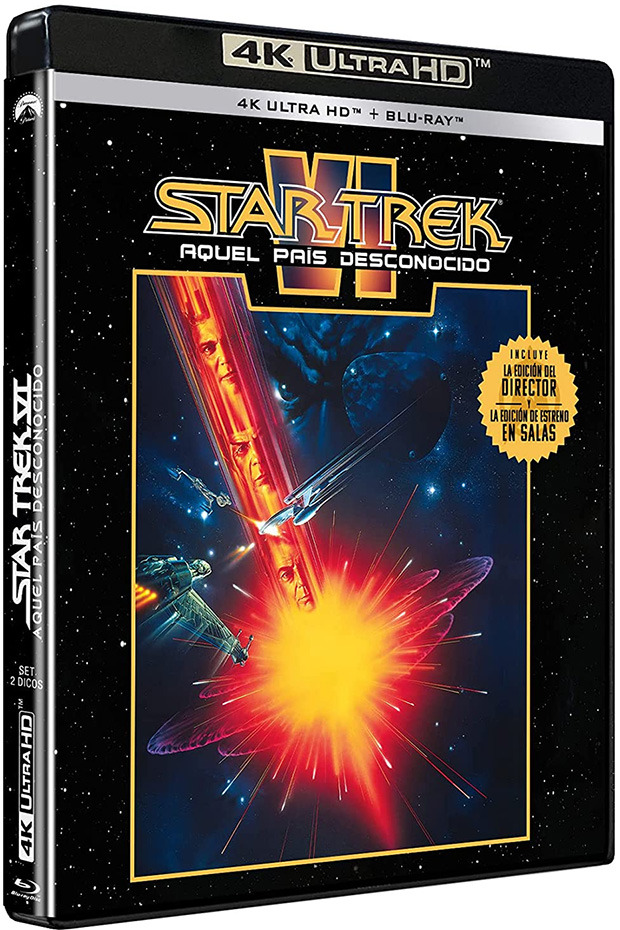 carátula Star Trek VI: Aquel País Desconocido Ultra HD Blu-ray 1