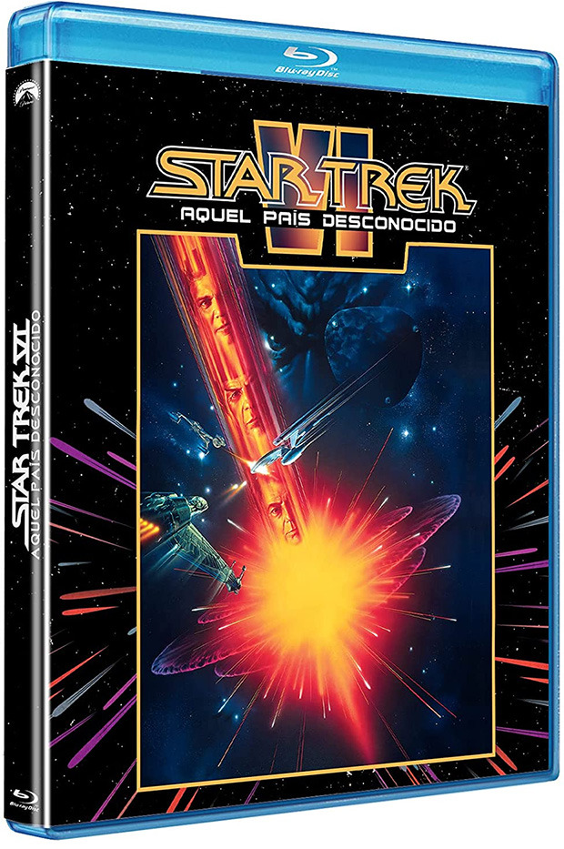carátula Star Trek VI: Aquel País Desconocido Blu-ray 1