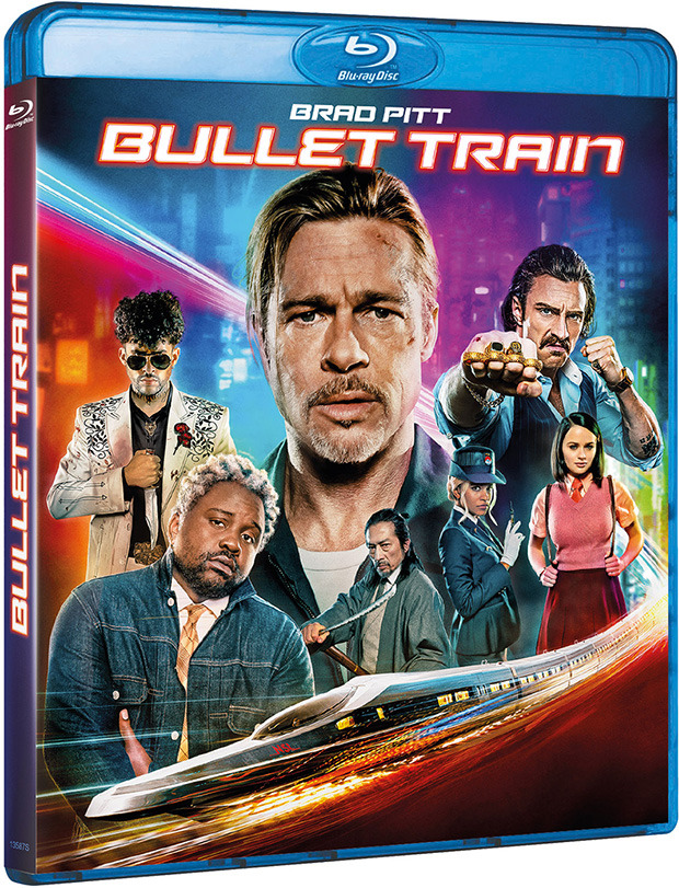 carátula Bullet Train Blu-ray 1