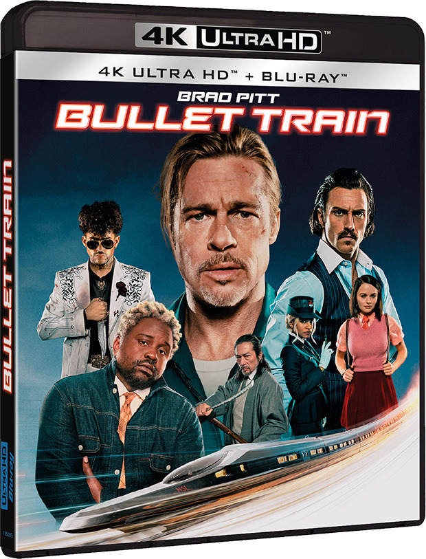 carátula Bullet Train Ultra HD Blu-ray 1