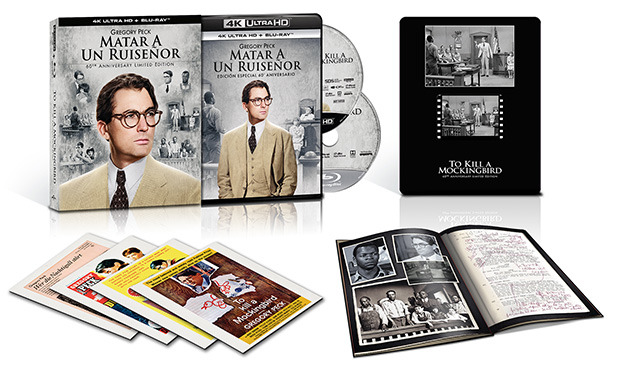 carátula Matar a un Ruiseñor - Edición Especial 60º Aniversario Ultra HD Blu-ray 1