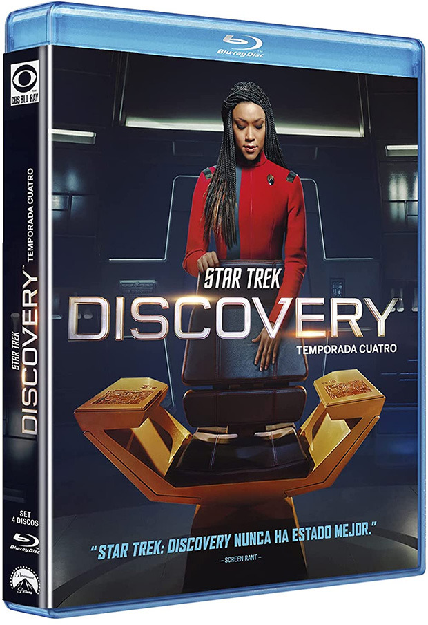 carátula Star Trek: Discovery - Cuarta Temporada Blu-ray 1