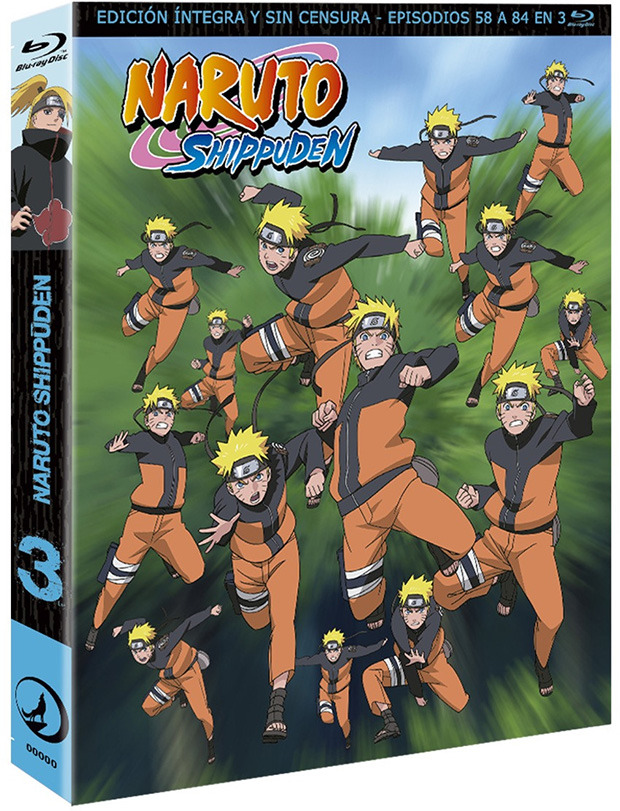 carátula Naruto Shippuden - Box 2 (Edición Coleccionista) Blu-ray 1