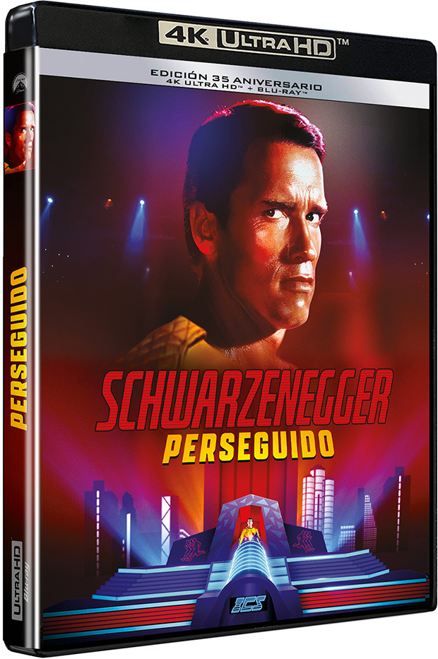 carátula Perseguido Ultra HD Blu-ray 1