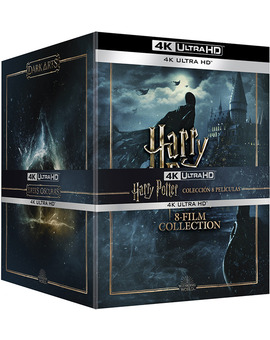 Harry Potter - Colección Artes Oscuras (Edición Metálica) Ultra HD Blu-ray