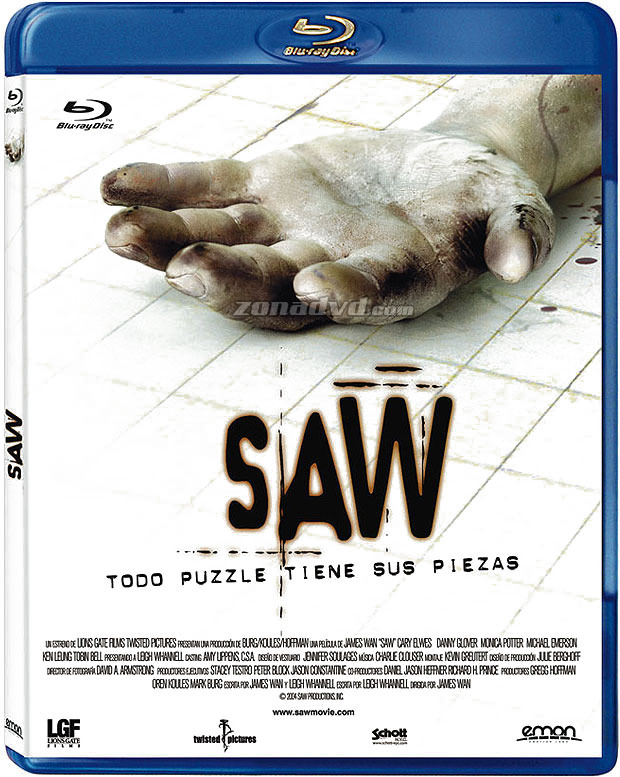 carátula Saw Blu-ray 1