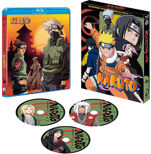 carátula Naruto - Box 3 Blu-ray 1