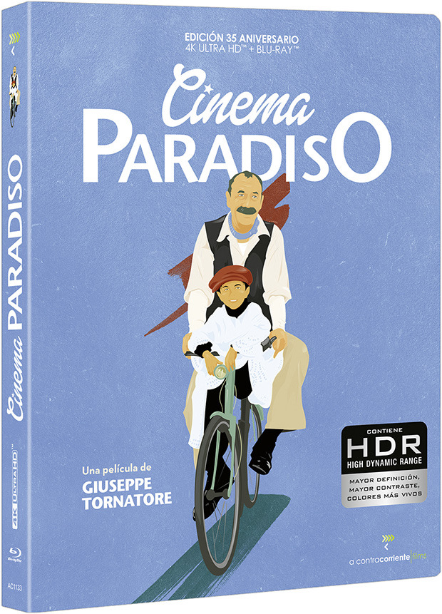carátula Cinema Paradiso Ultra HD Blu-ray 1