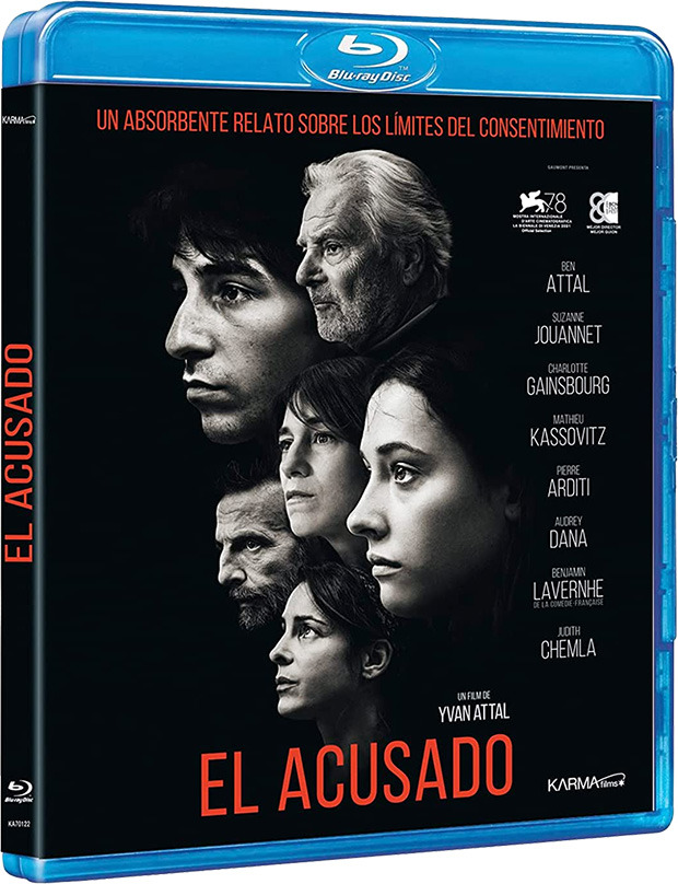 carátula El Acusado Blu-ray 1