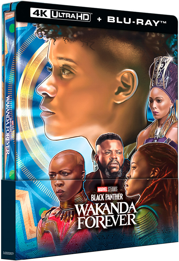 carátula Black Panther: Wakanda Forever - Edición Metálica Wakanda Ultra HD Blu-ray 1