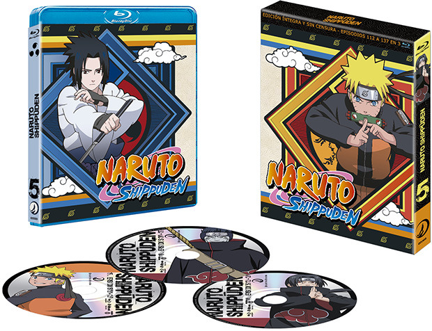 carátula Naruto Shippuden - Box 4 (Edición Coleccionista) Blu-ray 1